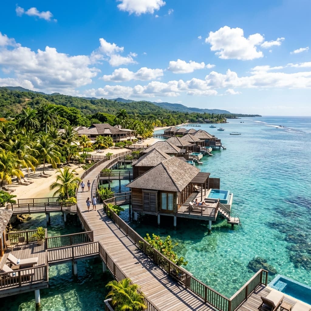 Sandals South Coast resort in Whitehouse, Westmoreland, Jamaica